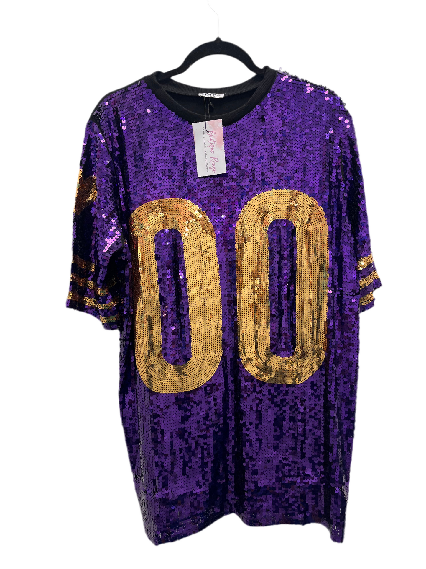 HELMET BLING SEQUIN DRESS
