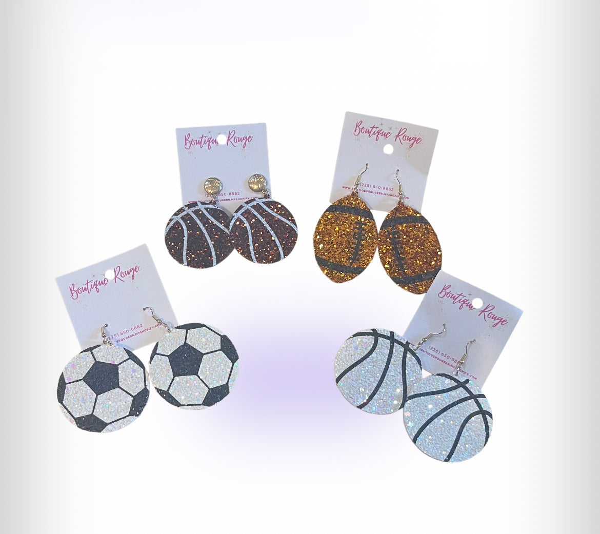 Sparkle Sports Earrings