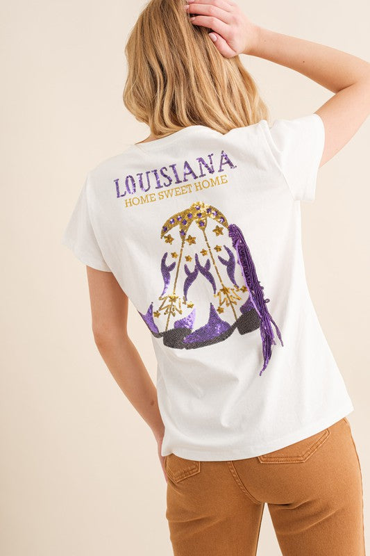 Home Sweet Home Tee V Neck