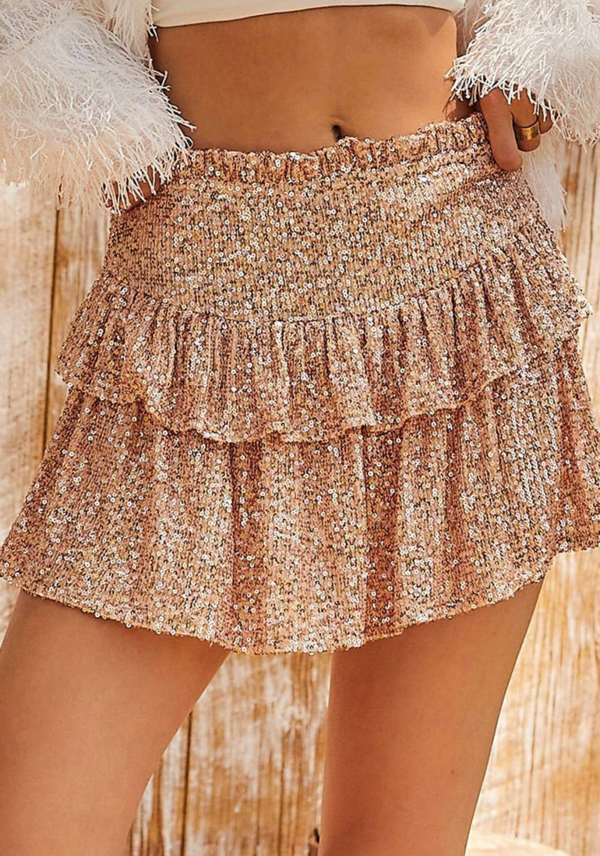 SPARKLY SKORT