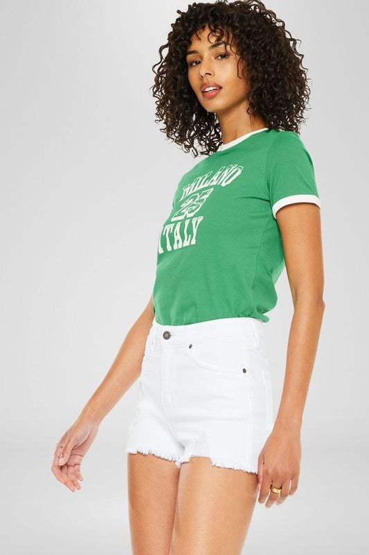 High Rise Shorts