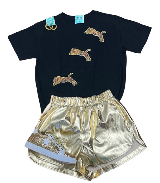 GOLD FOIL SHORTS