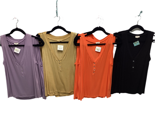Layering Tank w/bottons