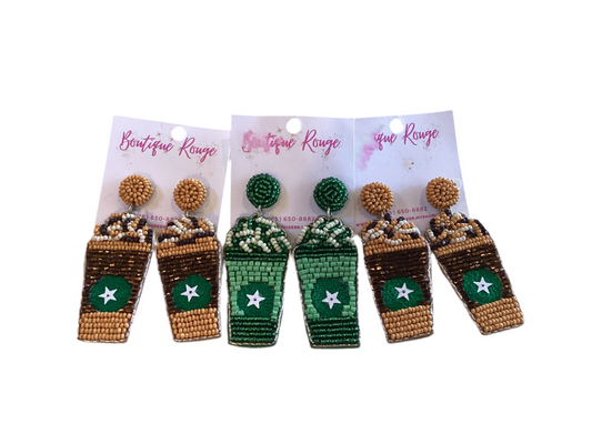 Earrings Everyone Loves Coffee