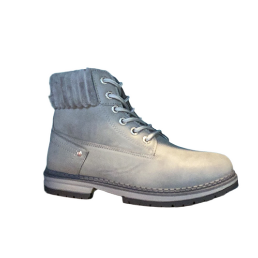 Grey Alpine Nubuck Boot