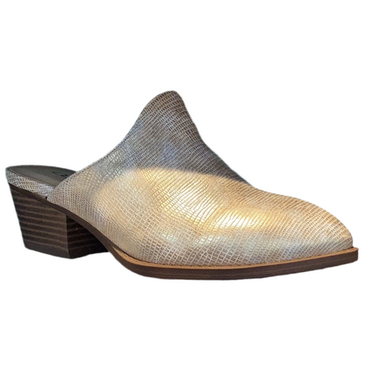 Champagne Catherine Lizard Mules