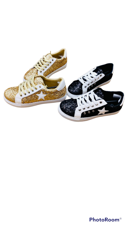 Glitter Girl STAR SNEAKERS