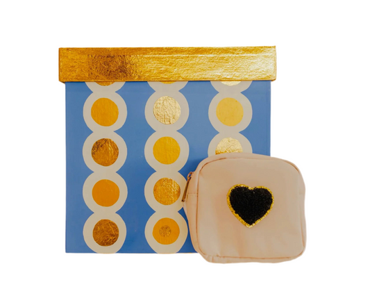 Heart patch bag