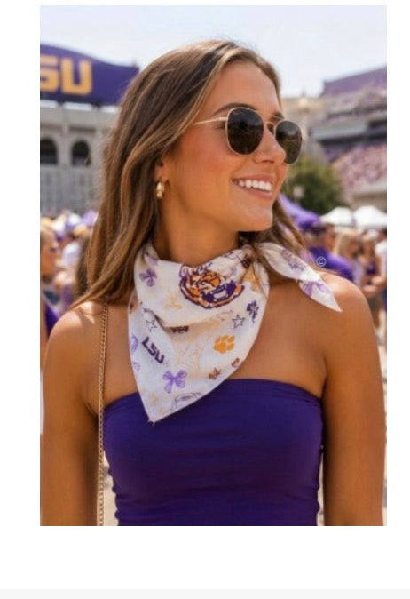 Let’s go tigers bandana