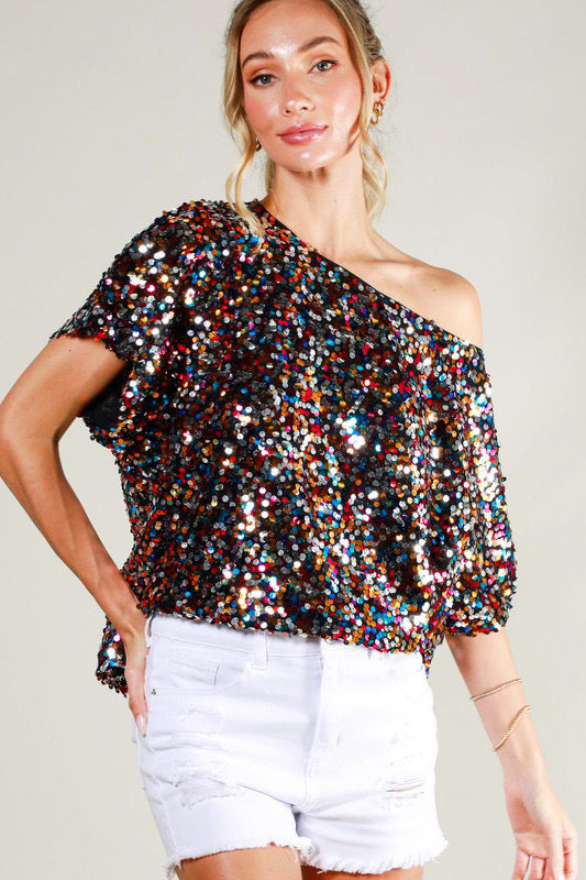 PARTY SEQUIN SHIRT