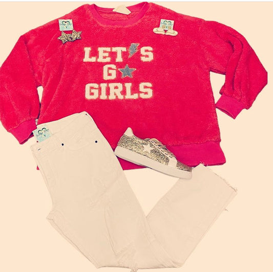 LET’S GO GIRLS SWEATER